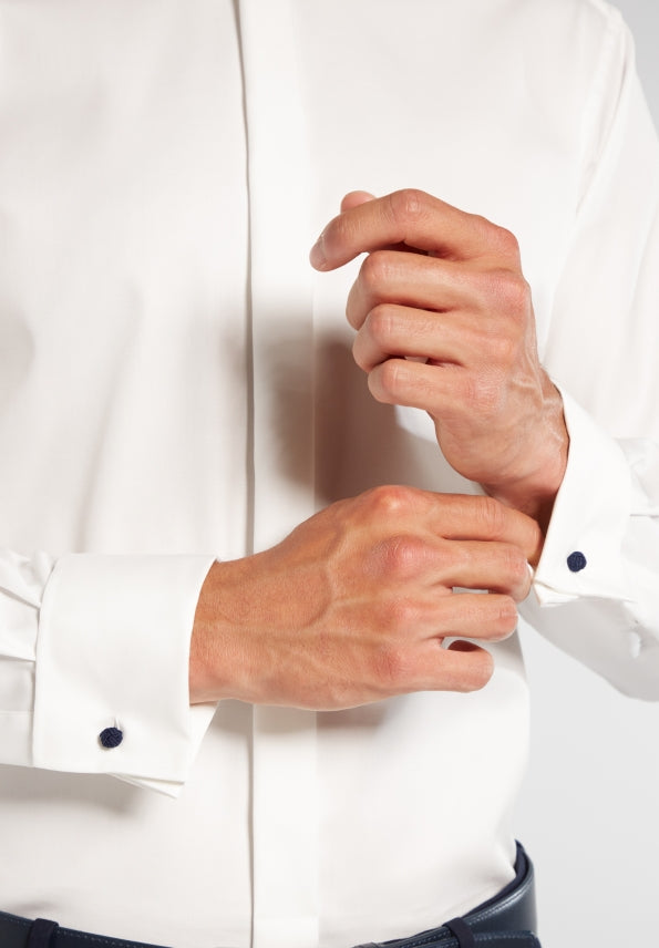 Eterna "Dobbelt Manchet" Modern fit Skjorte